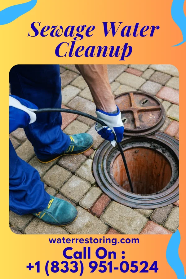 Sewage Water Cleanup in Anderson, IN